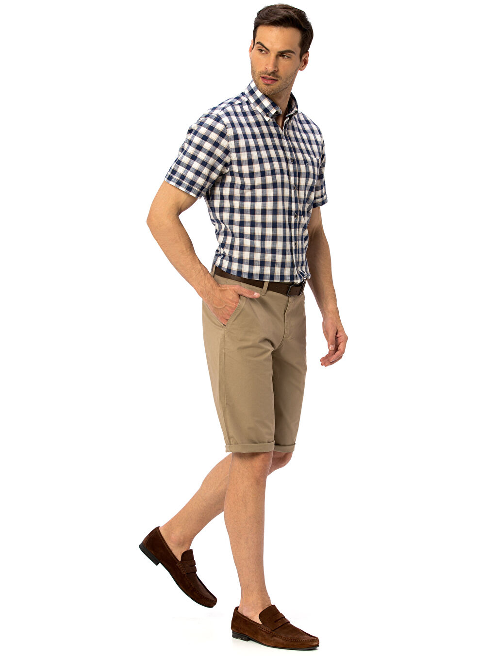 LCWAIKIKI Classic Man BEIGE Shorts -8S3281Z8-DPS