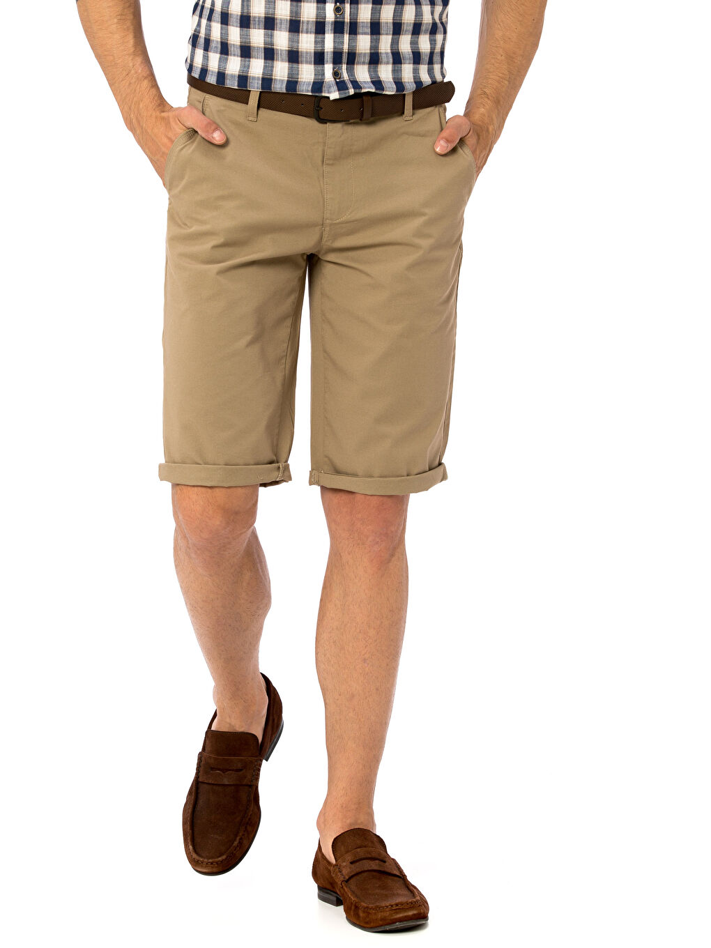 LCWAIKIKI Classic Man BEIGE Shorts -8S3281Z8-DPS