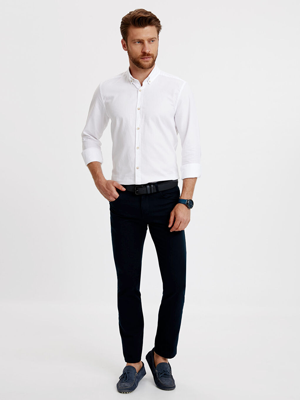 Chemise BLANC Homme-2