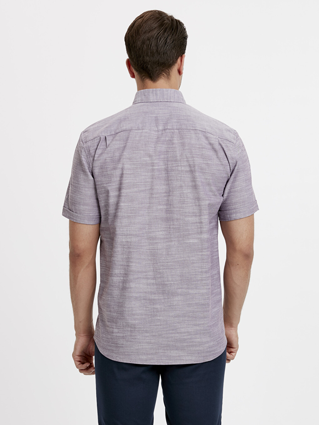 Man Purple Shirt-1