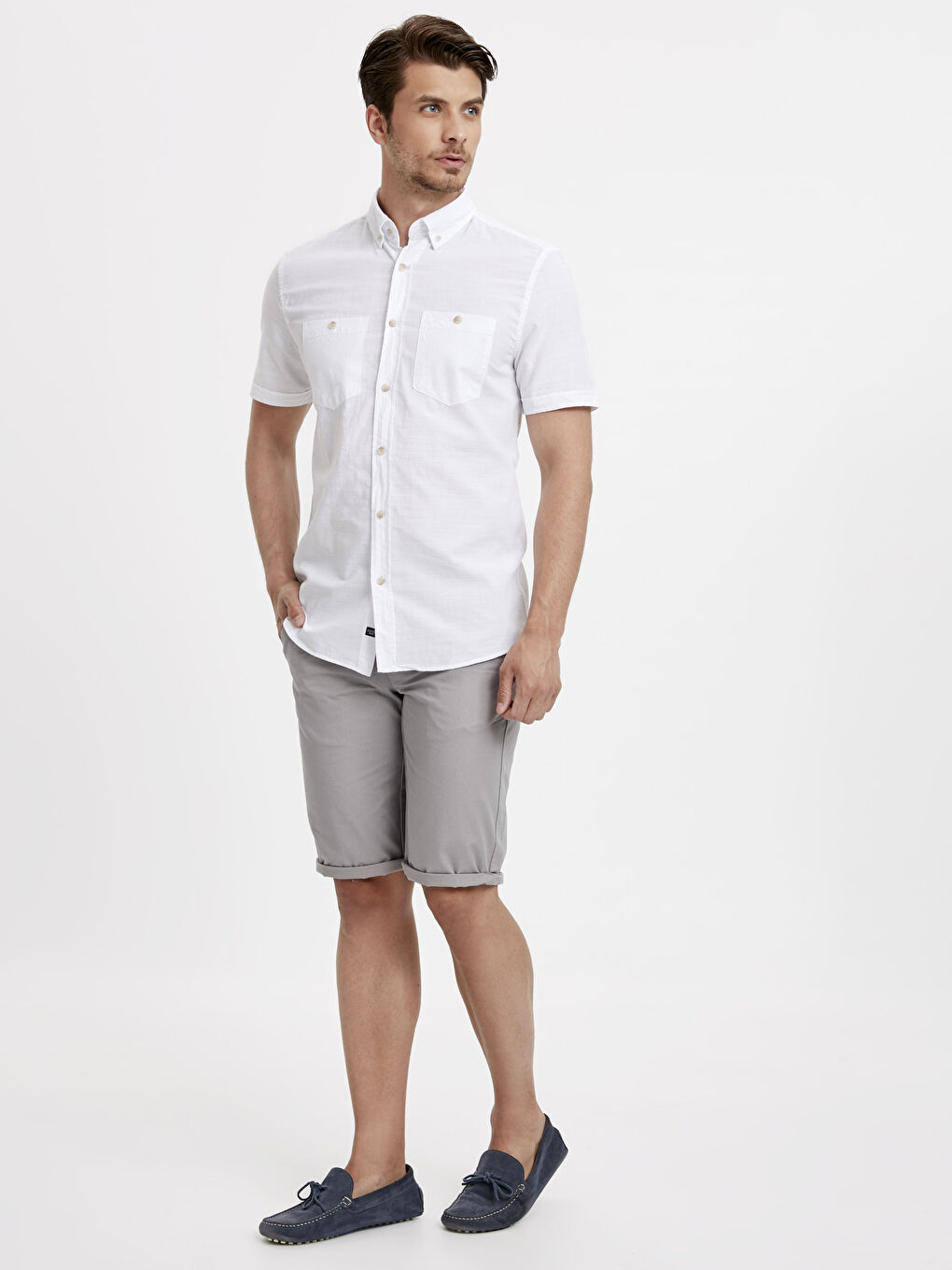 Chemise BLANC Homme-2