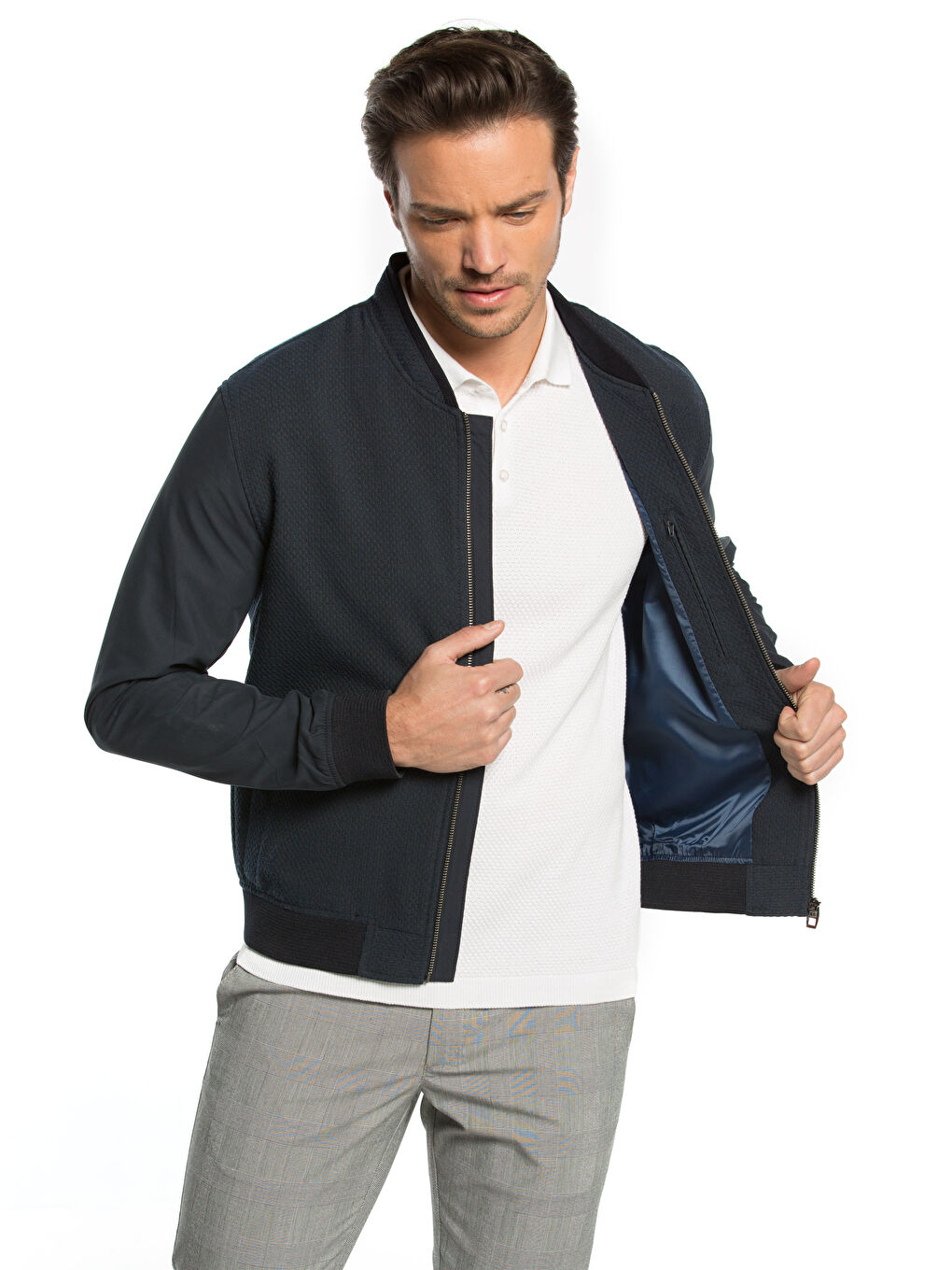 Lacivert Lacıvert Mont-2