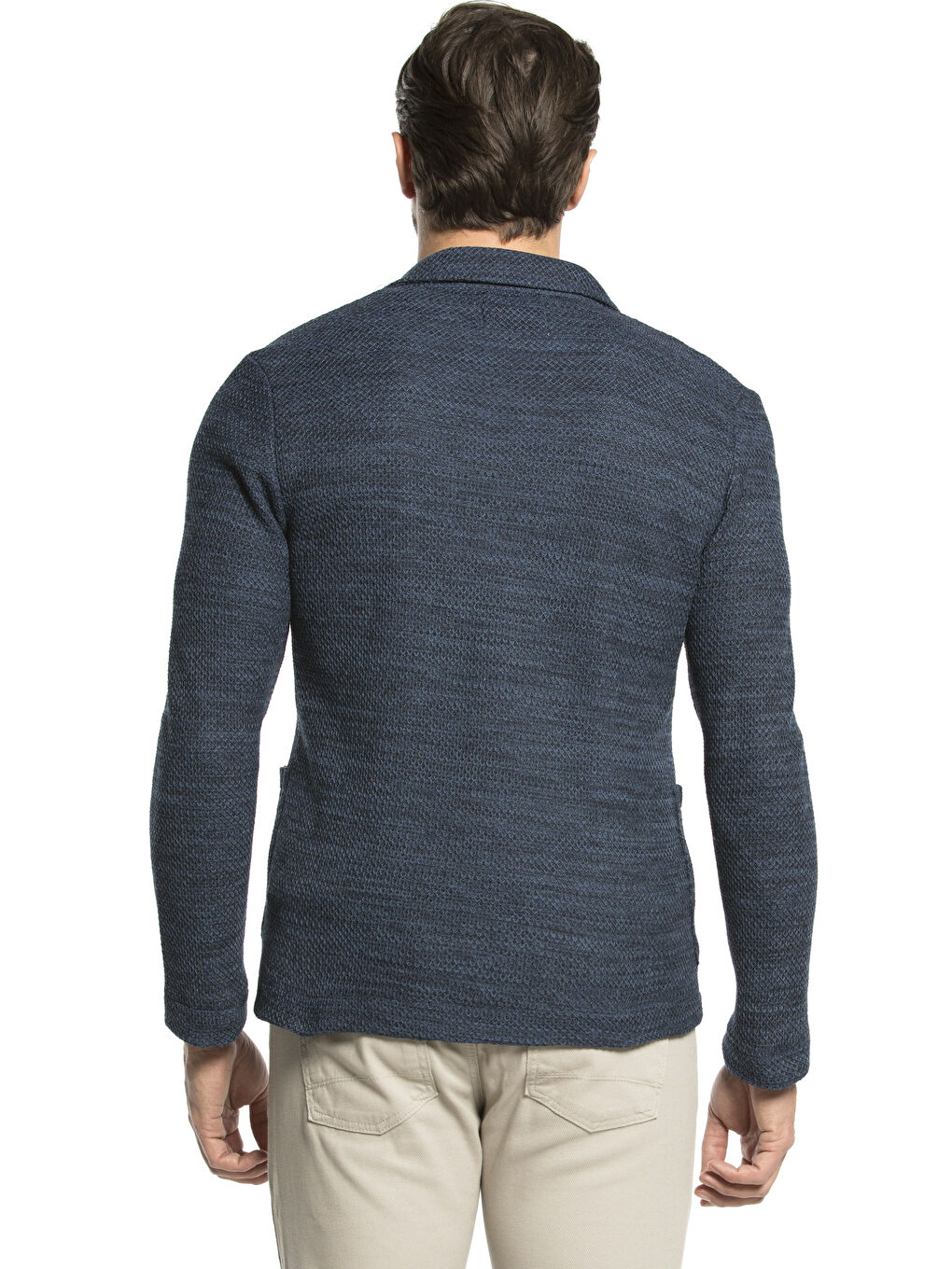 Lacivert Lacıvert Blazer Ceket-2