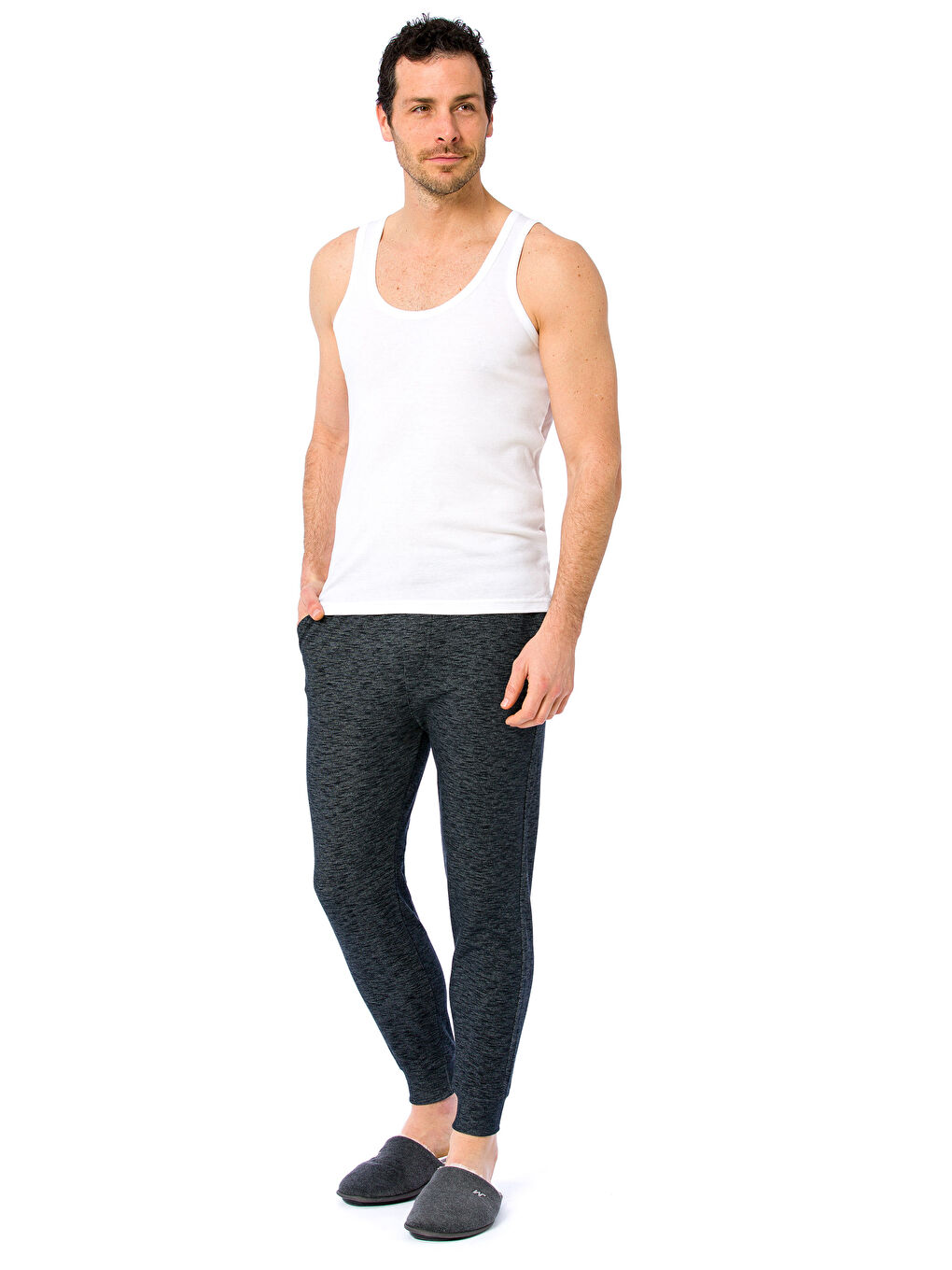 Man BLACK Pyjama Bottoms