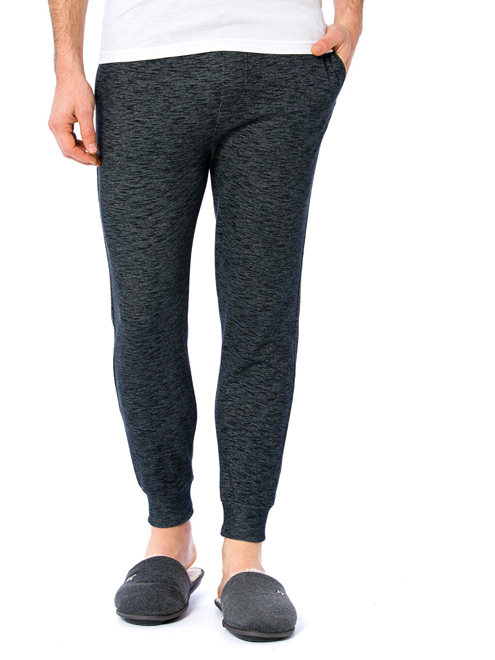 Man BLACK Pyjama Bottoms-2