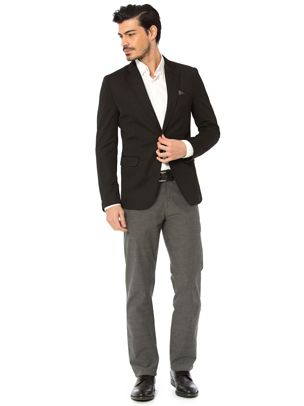 Man BLACK Blazer-2