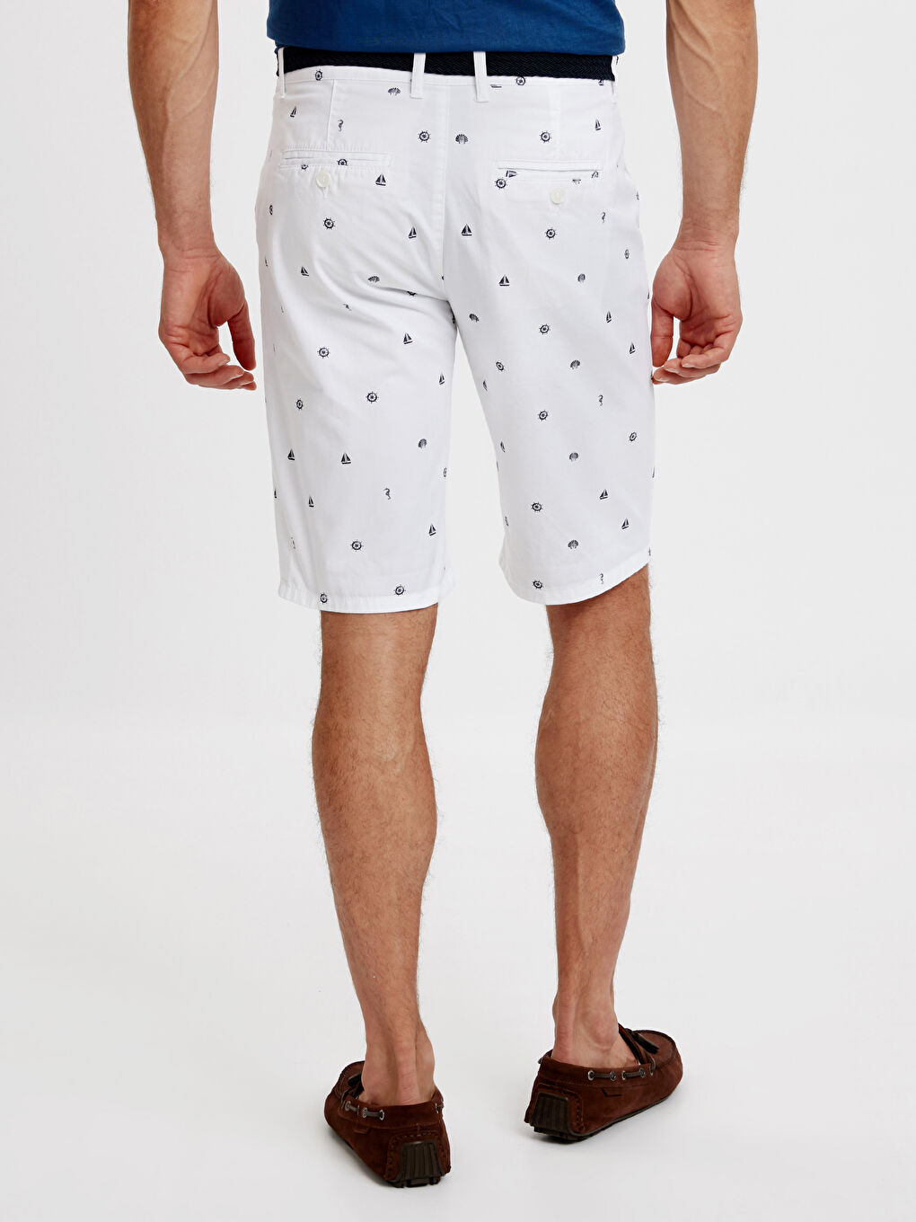 Shorts BLANC Homme-3
