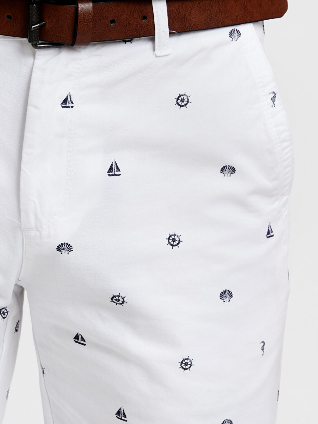 Shorts BLANC Homme-4