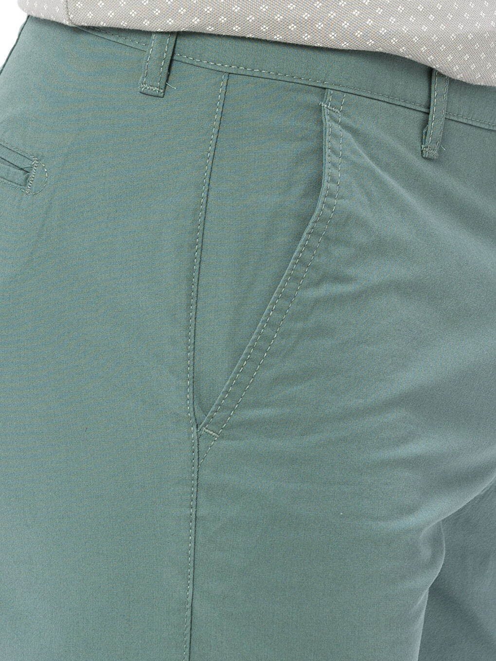 Yeşil Standart Kalıp Erkek Şort-3