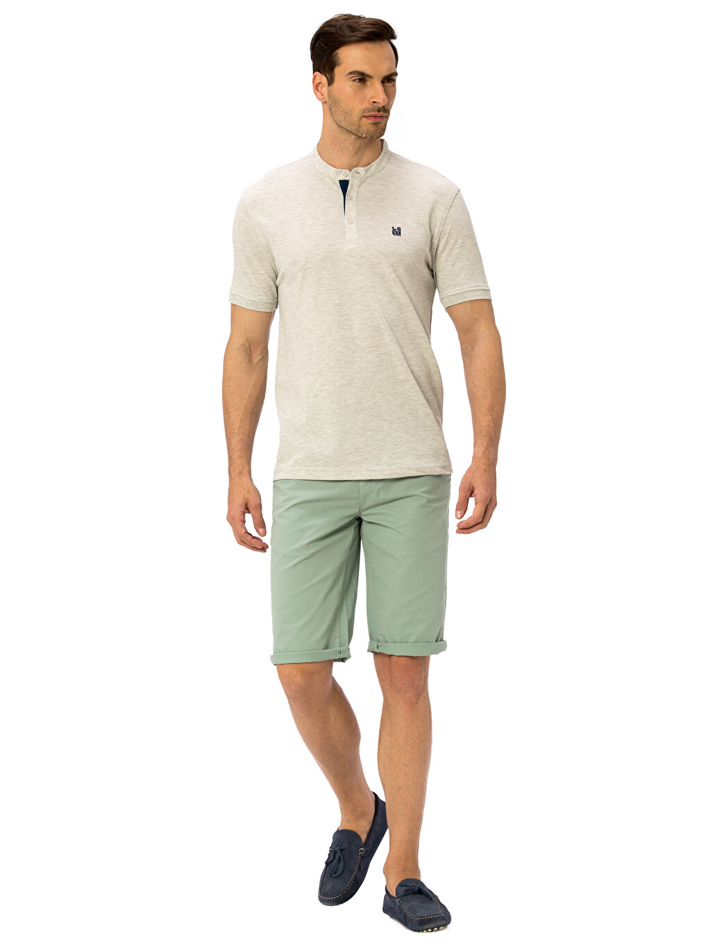 LCWAIKIKI Classic Standard Fit Men's Shorts -8S5893Z8-GCS