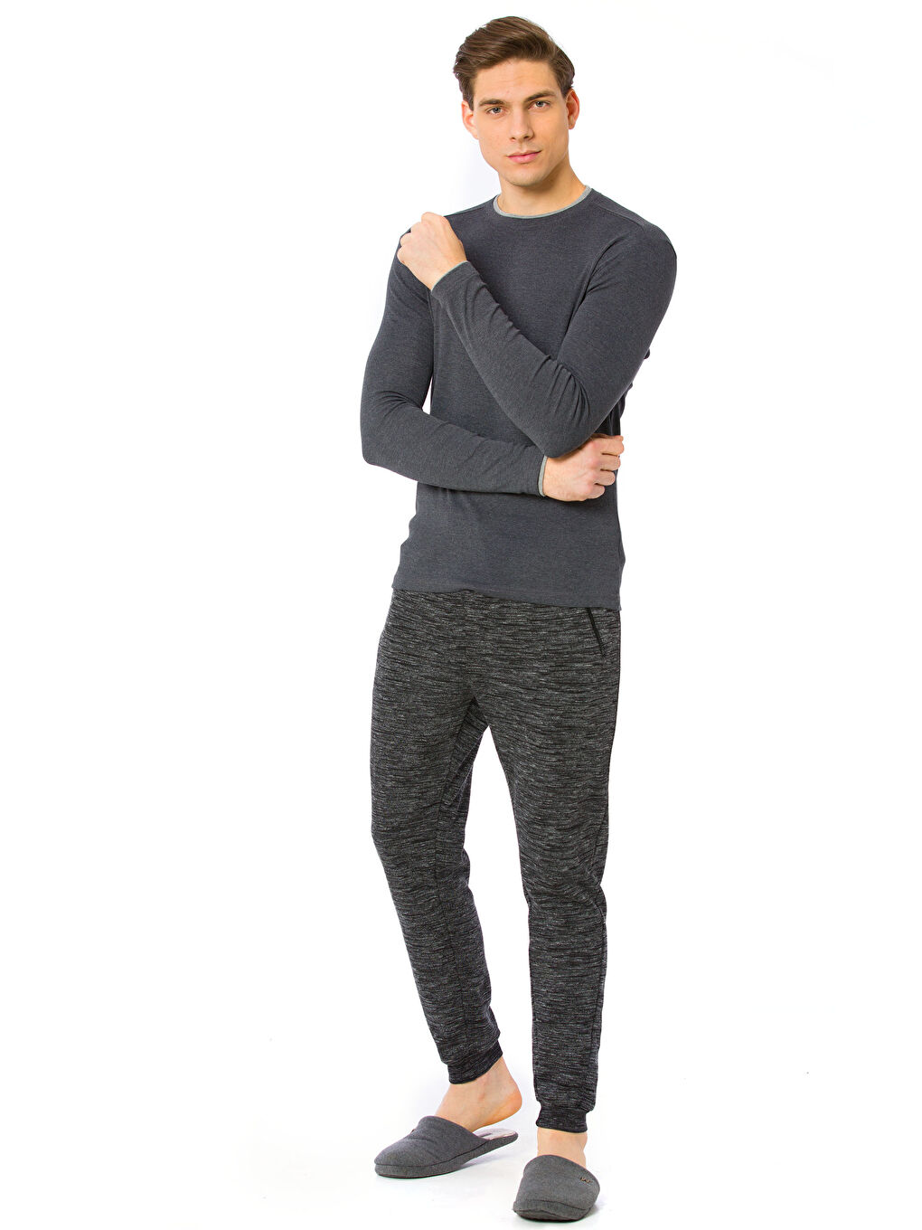 Man ANTHRACITE Vest-2