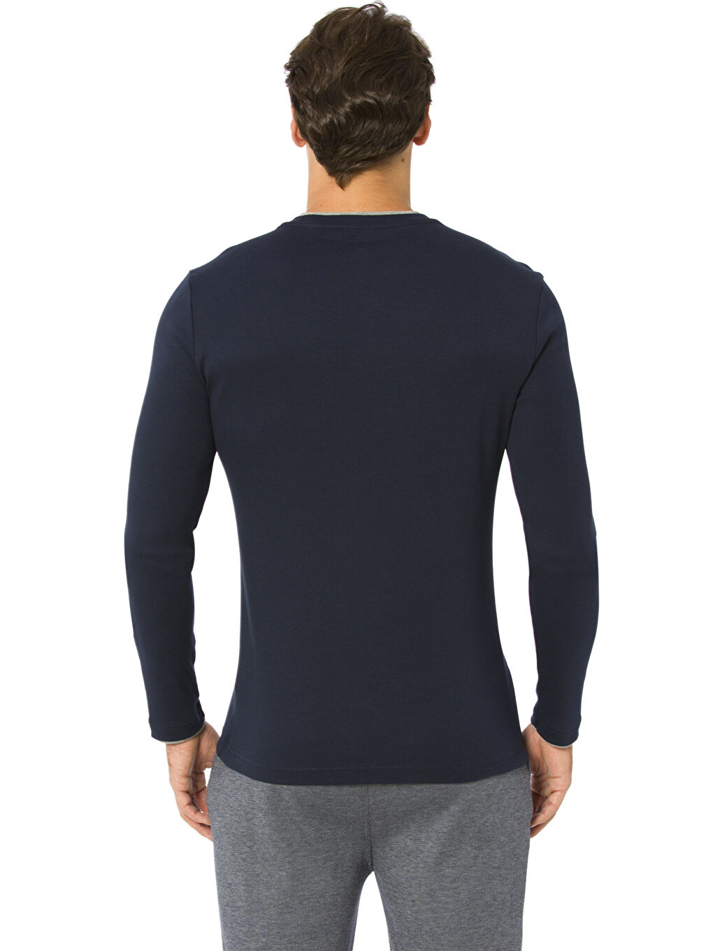 Crew Neck Jersey Men's Underwear Vest-1