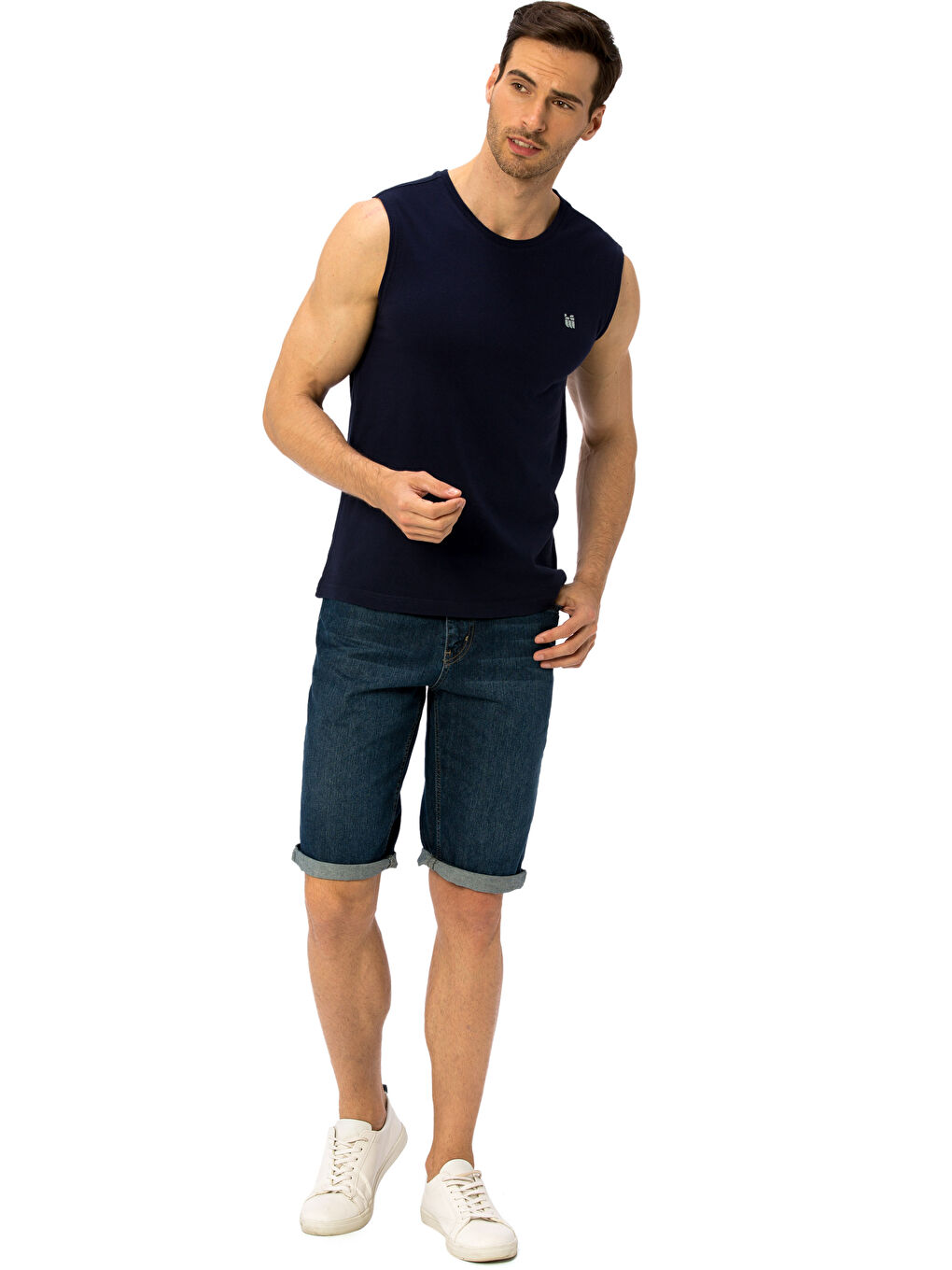 LCWAIKIKI Basic Top majica bez rukava sa okruglim izrezom -8S7089Z8-L6J