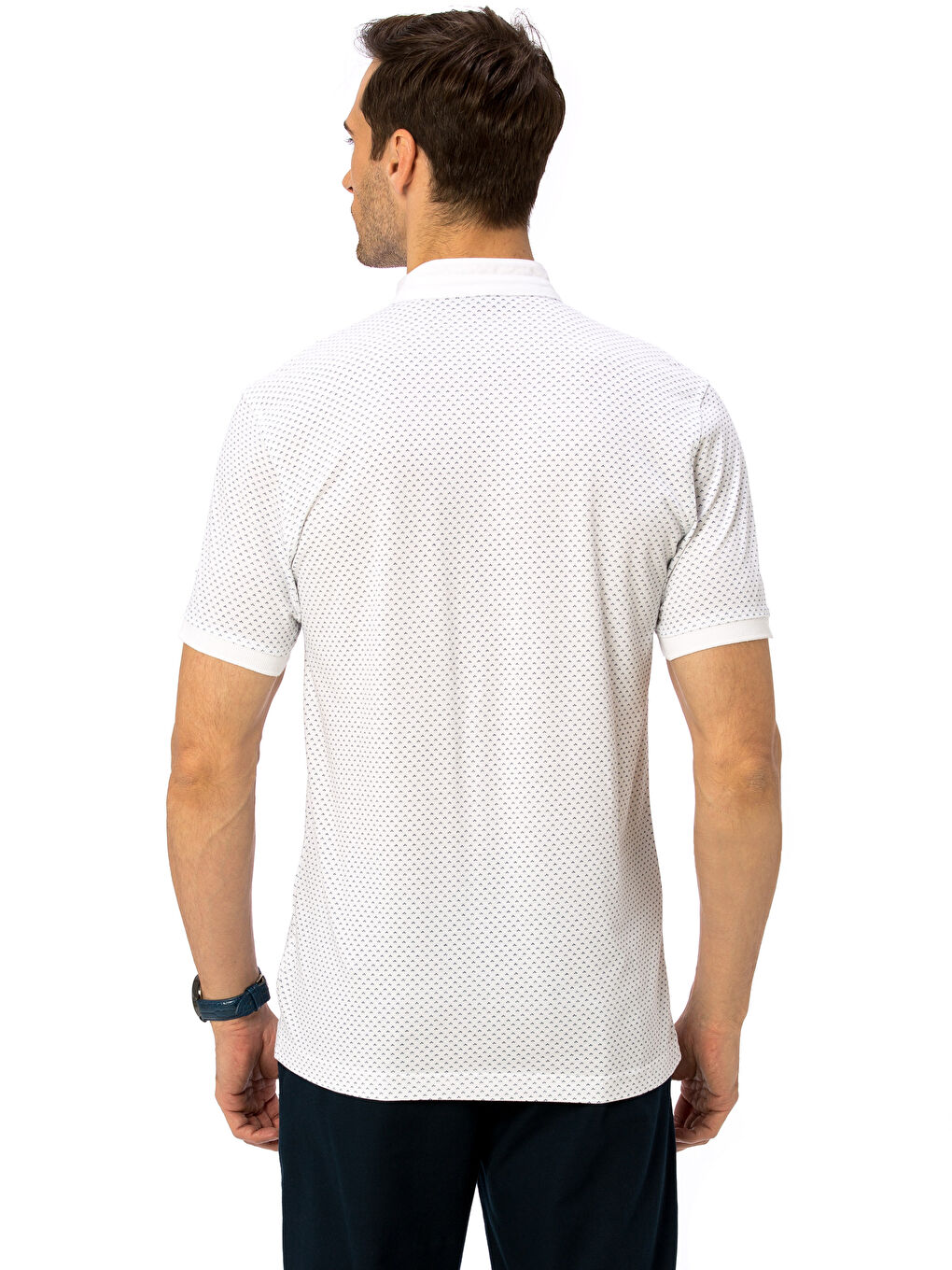 T-shirt BLANC Homme-1