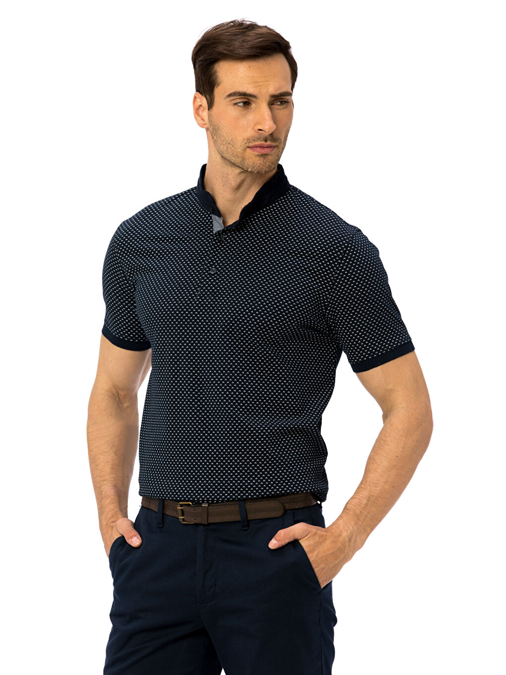 Mann DUNKELBLAU T-Shirt