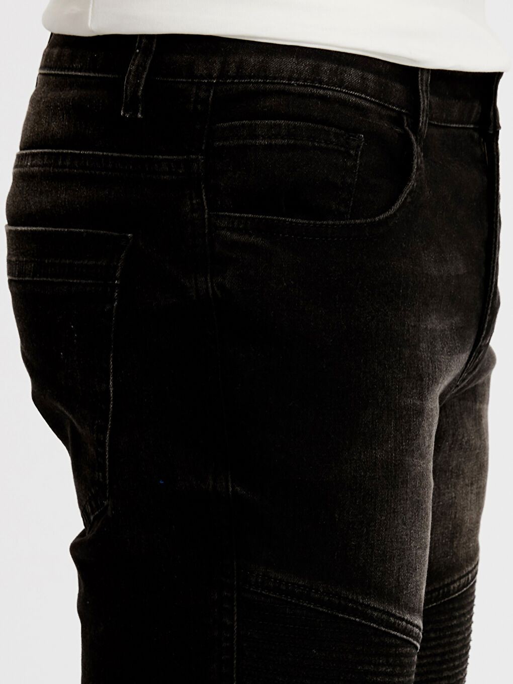 Short en jean NOIR Homme-3