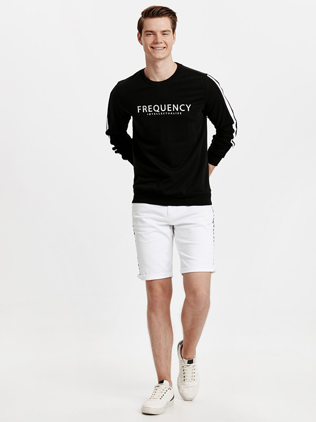 Beyaz Rodeo Jean Şort