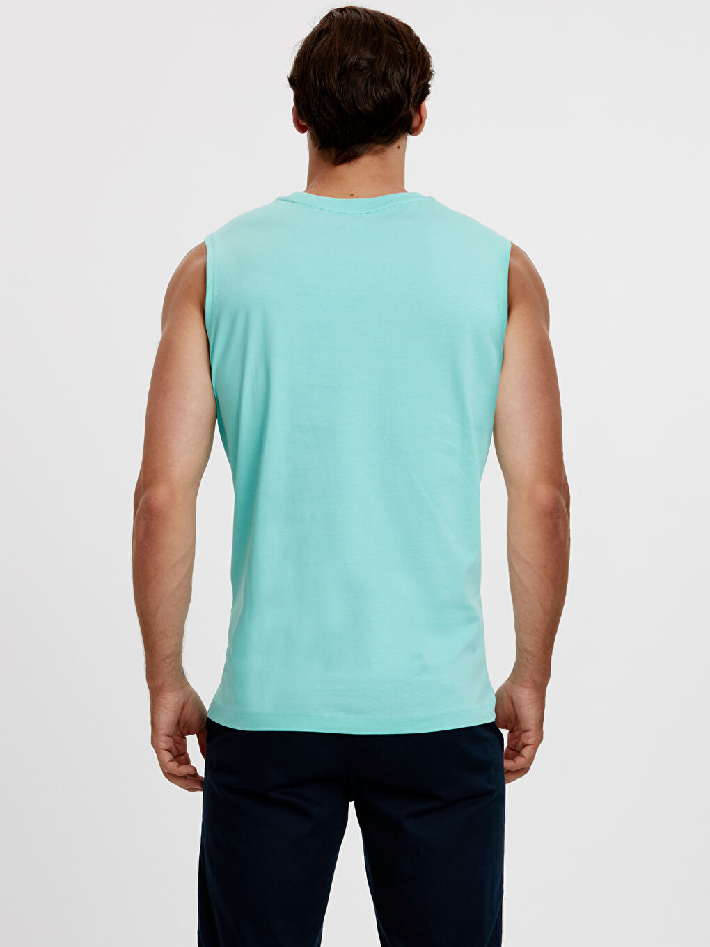 تي شيرت اخضر رجال-1