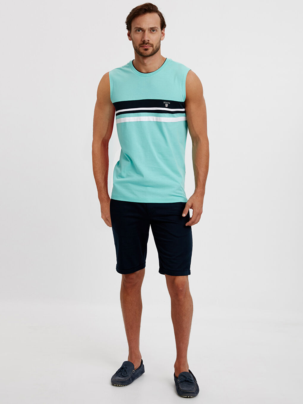 تي شيرت اخضر رجال-2