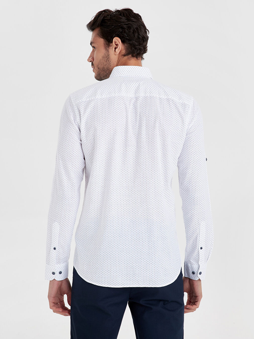 Kırmızı Baskılı Gömlek-2