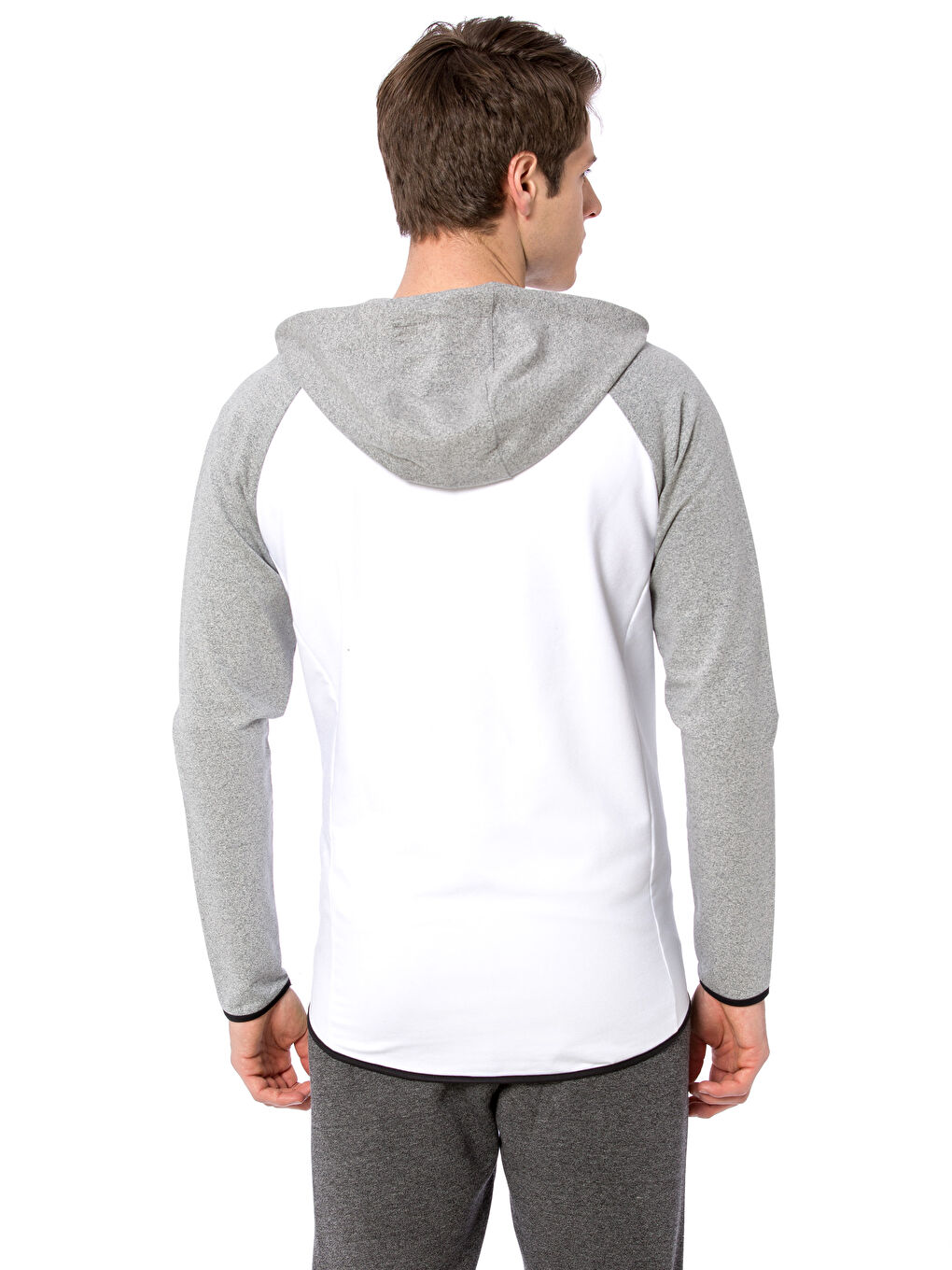 XSIDE ACTIVE Man WHITE Zip-Up Sweatshirt -8S9265Z8-J5F