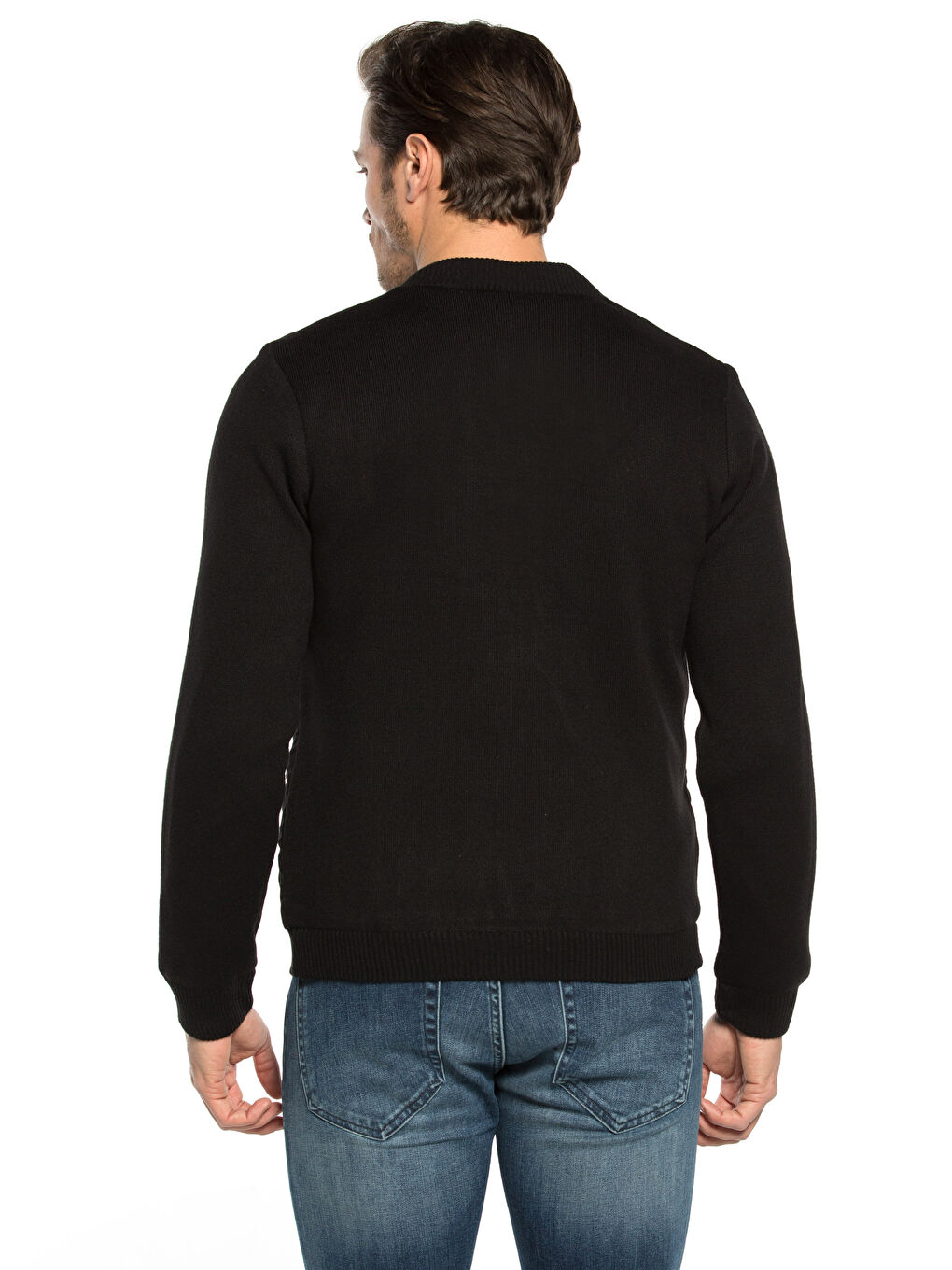 Quilted Bomber Cardigan-3