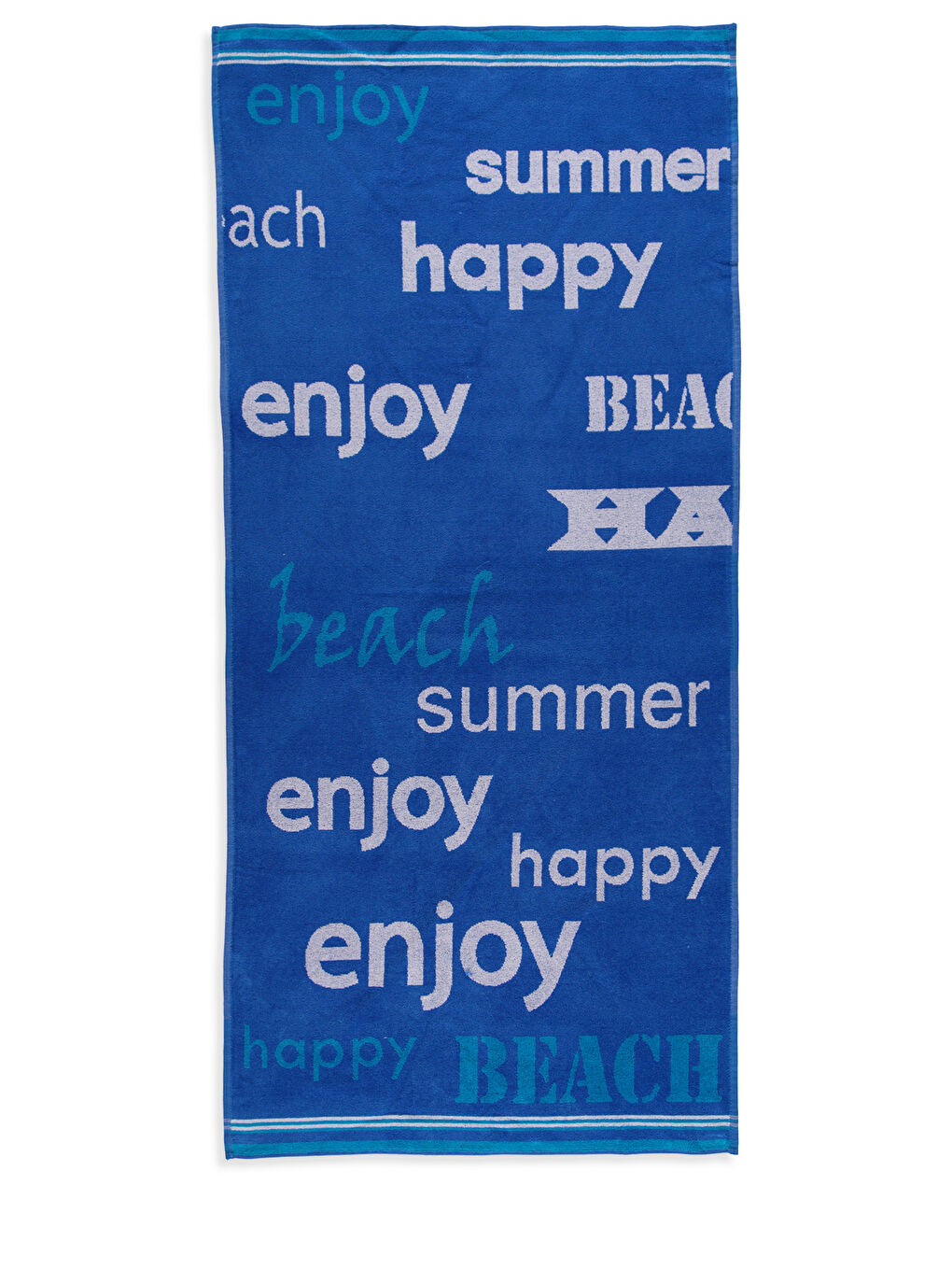 Koyu Mavi Plaj Havlusu