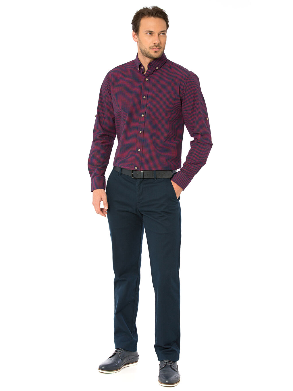 Chemise ROUGE Homme-2
