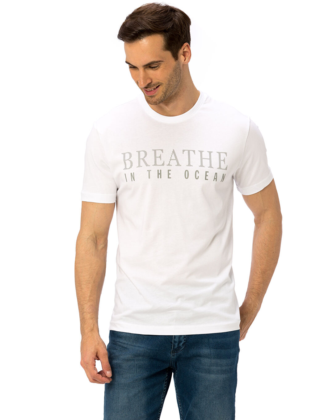 Man WHITE T-Shirt