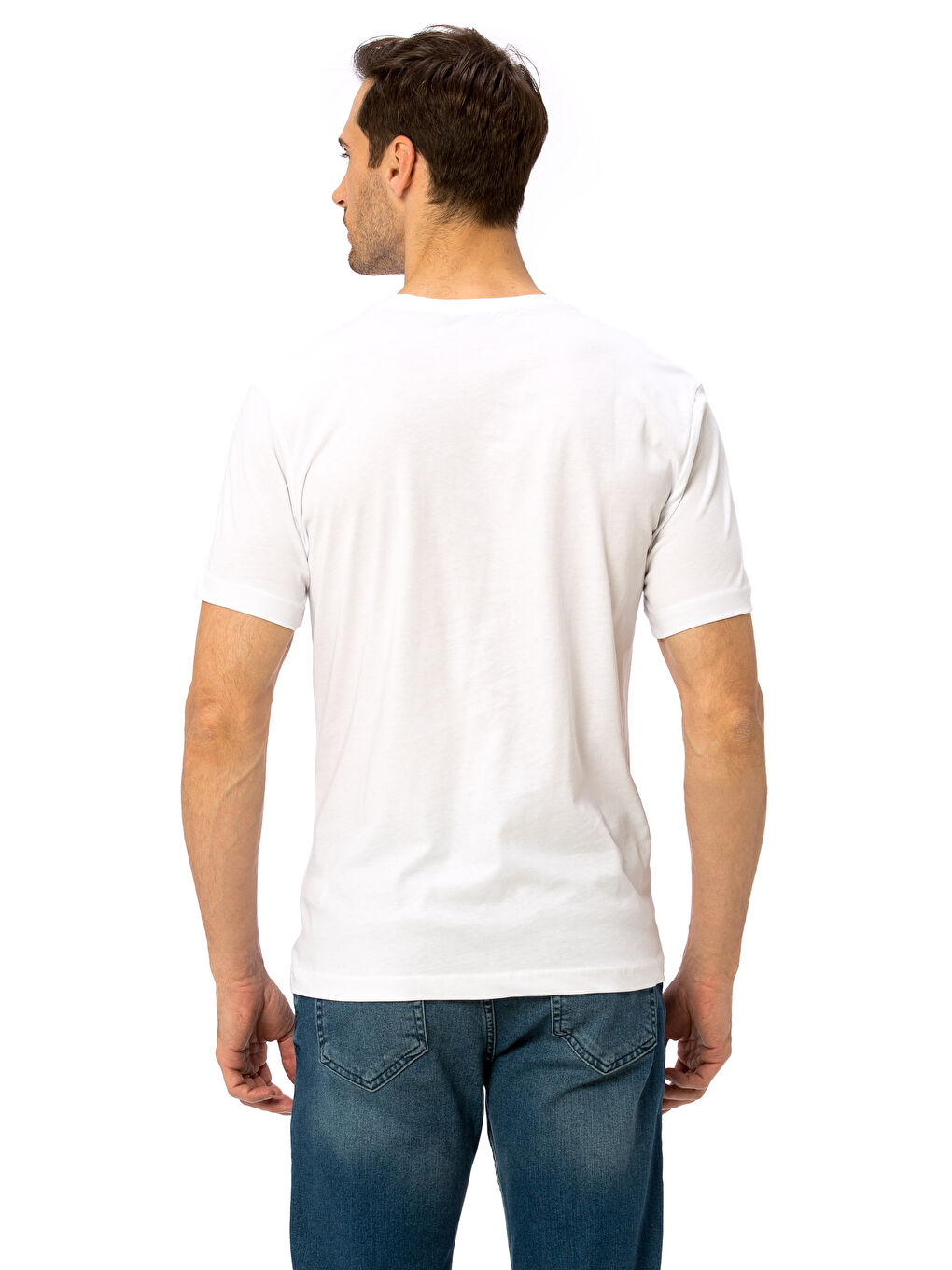 Man WHITE T-Shirt-1