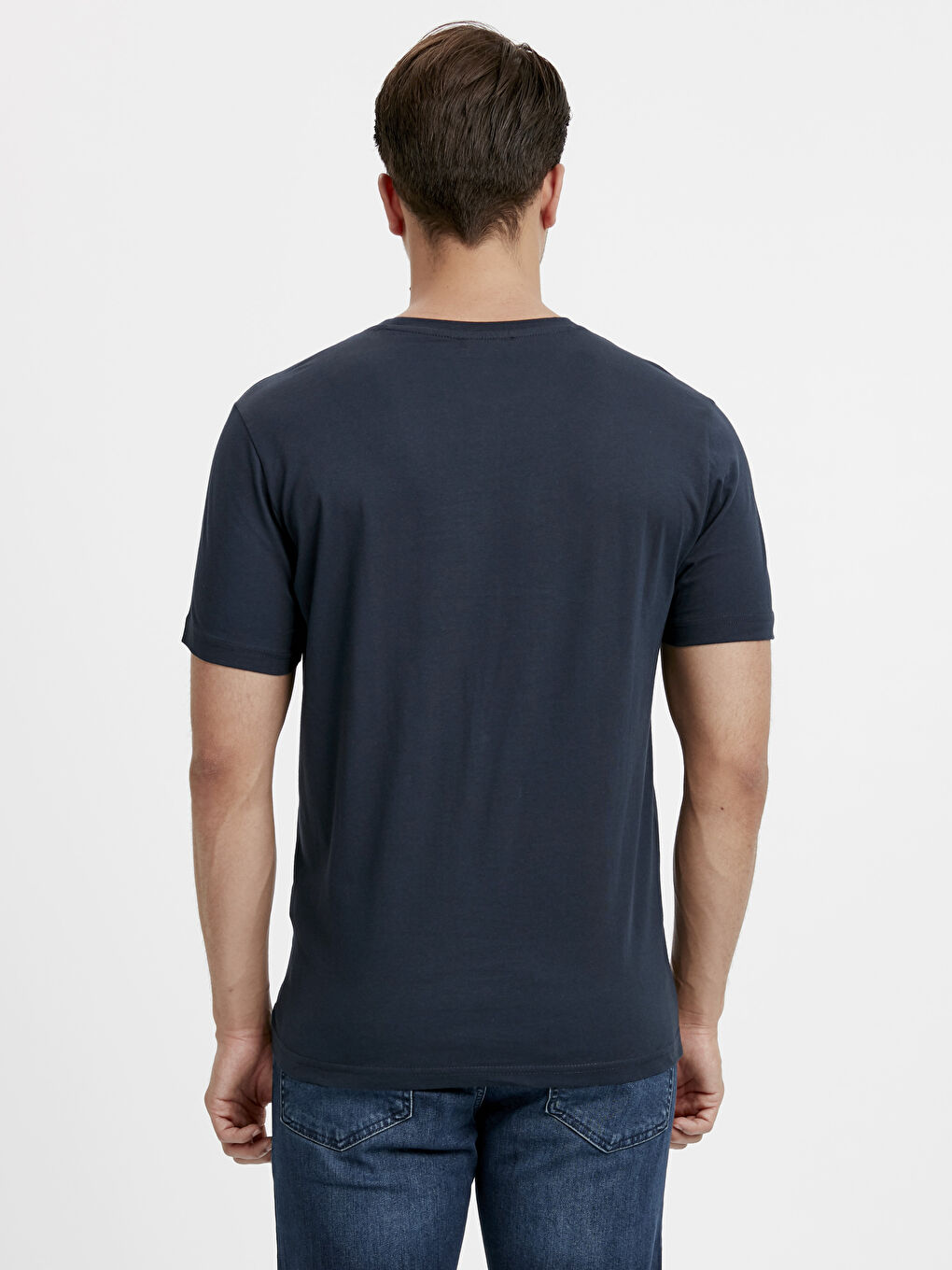 K.Lacivert Tişört-1