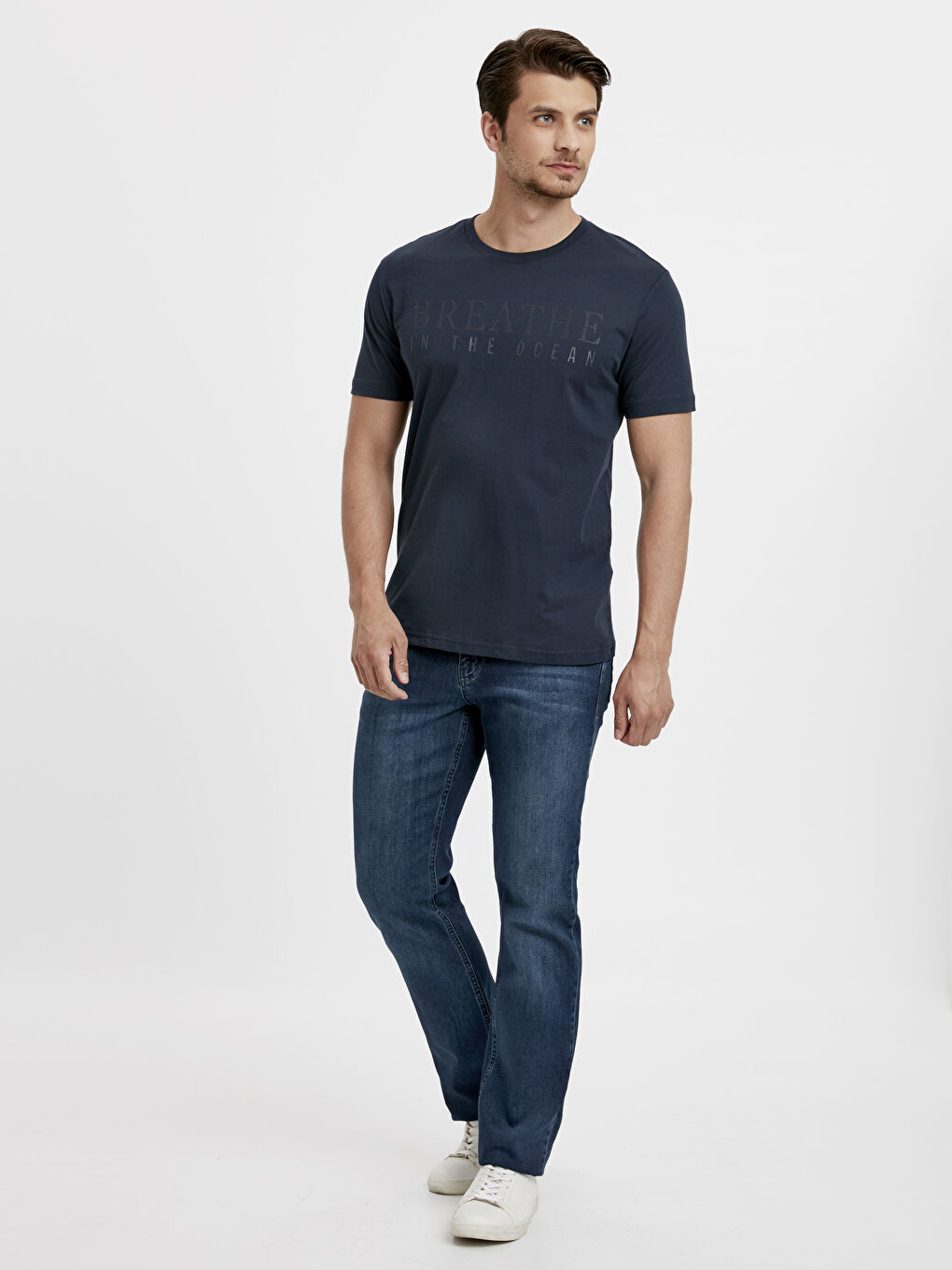 K.Lacivert Tişört-2