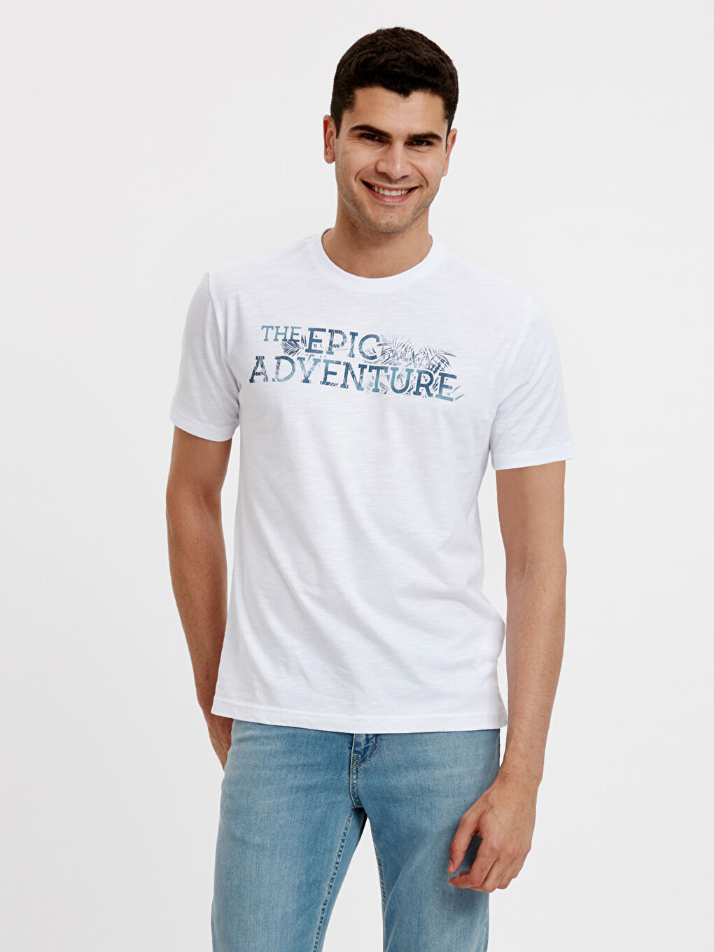 LC Waikiki Man WHITE T-Shirt -8S9857Z8-K7U