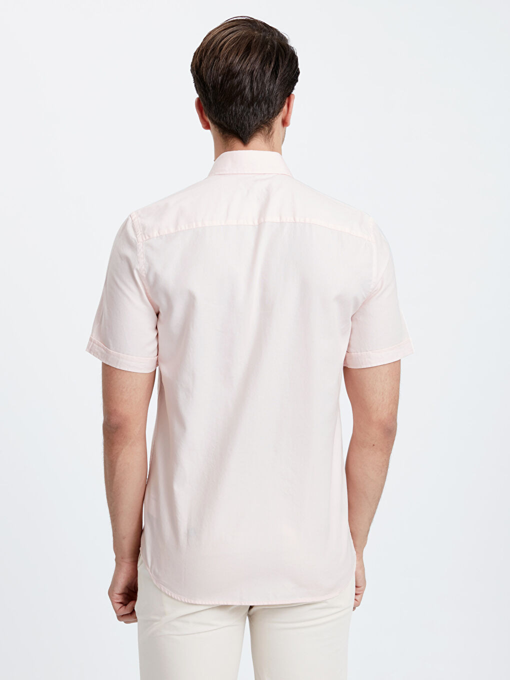 Turuncu Somon Gömlek-1