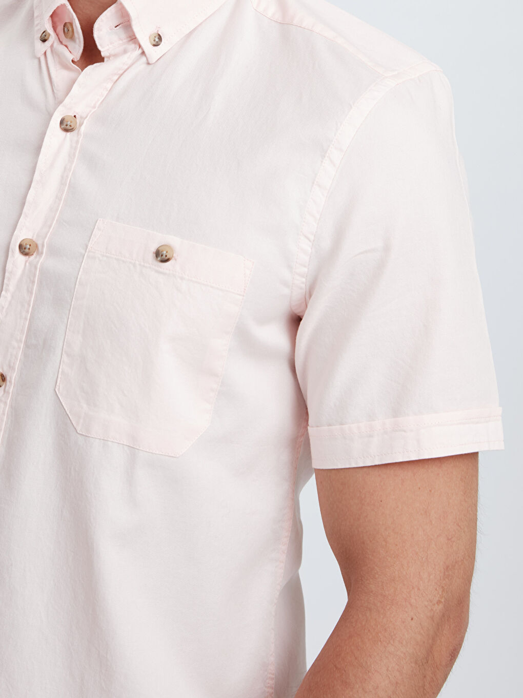 Turuncu Somon Gömlek-3