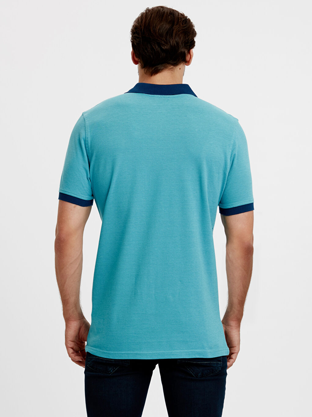 LCWAIKIKI Classic Man TURQUOISE T-Shirt -8SG519Z8-FPE