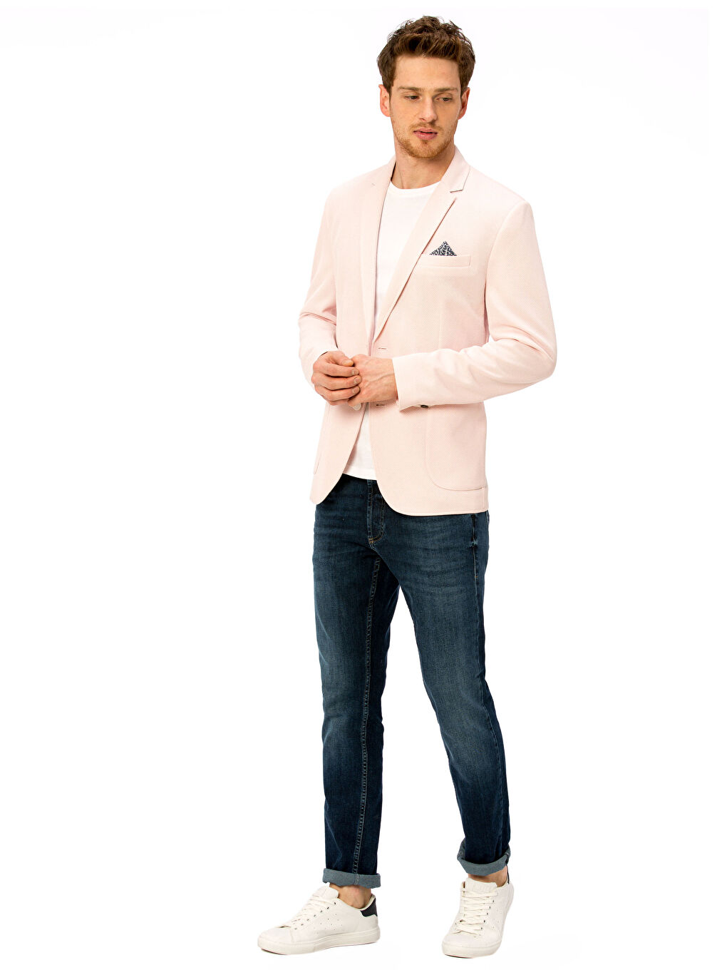 Man PINK Blazer Jacket-3