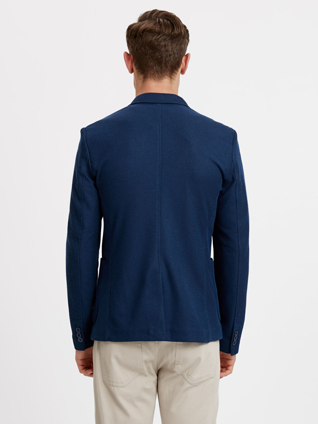 Man NAVY Blazer Jacket-1