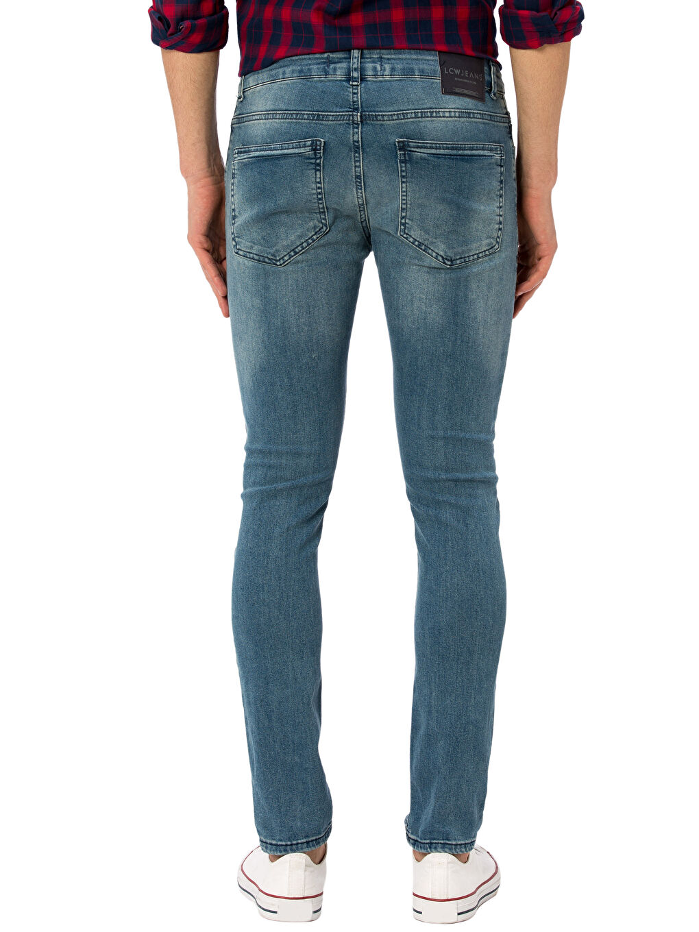 Orta İndigo Rodeo Jean Pantolon-2