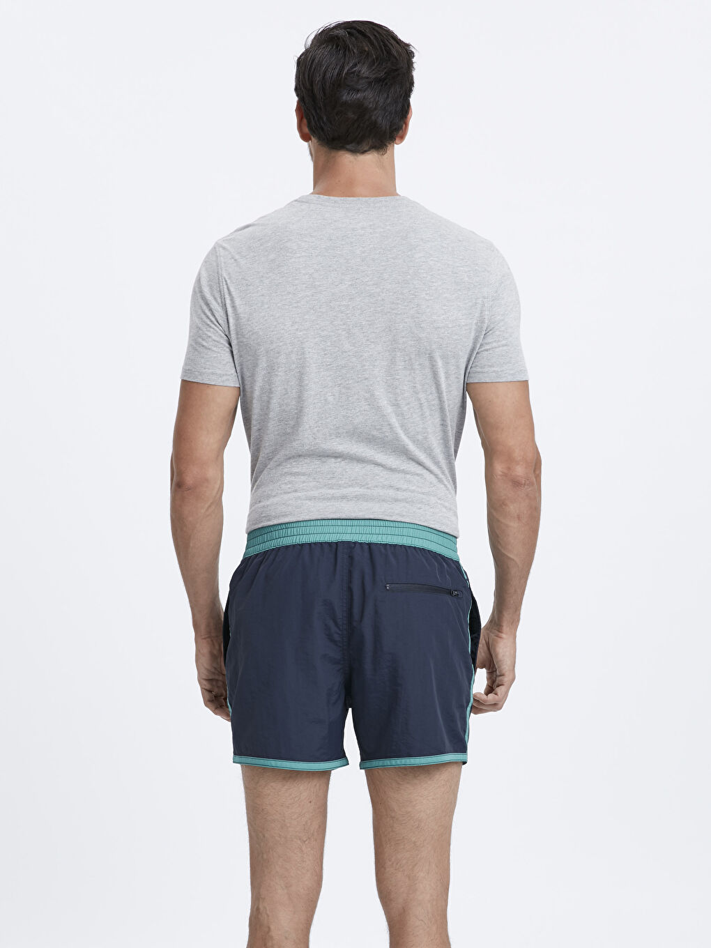 Lacivert Yüzme Şort-1