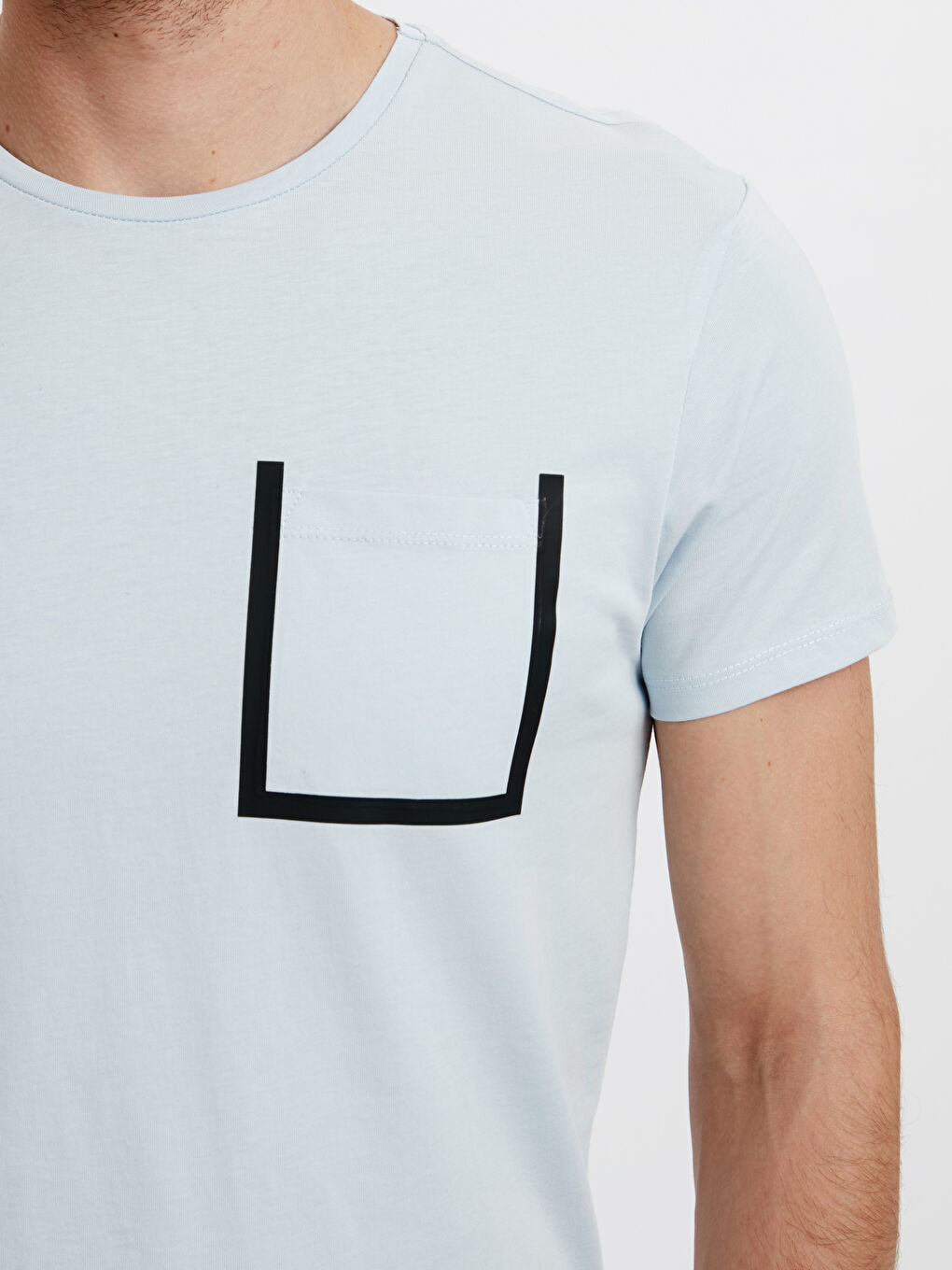 Açık Mavi Tişört-3