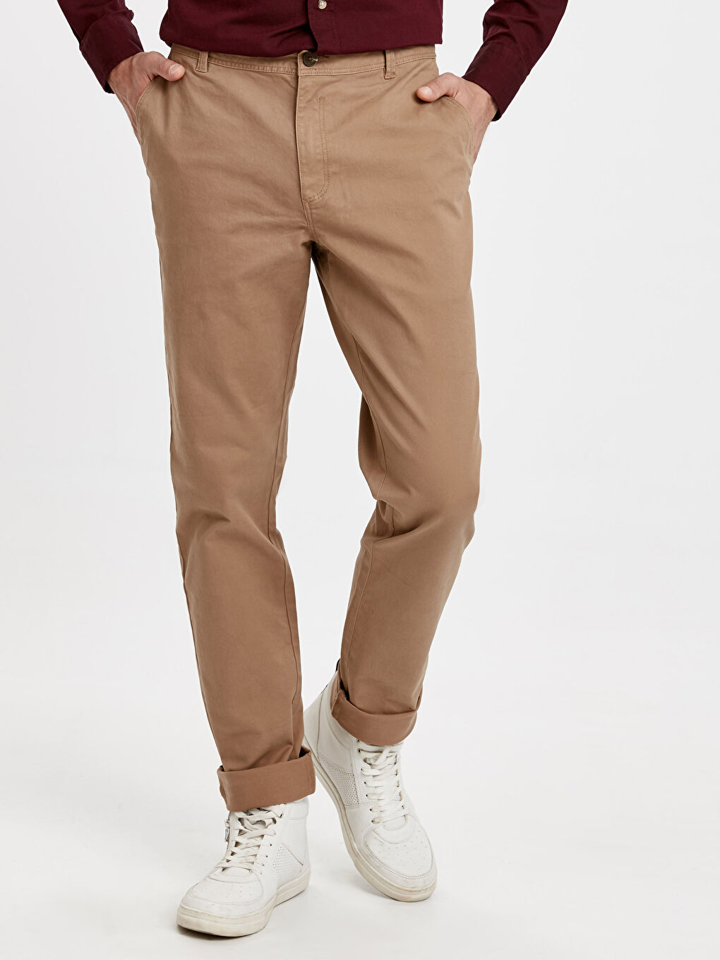 بنطلون تشينو - للرجال-1