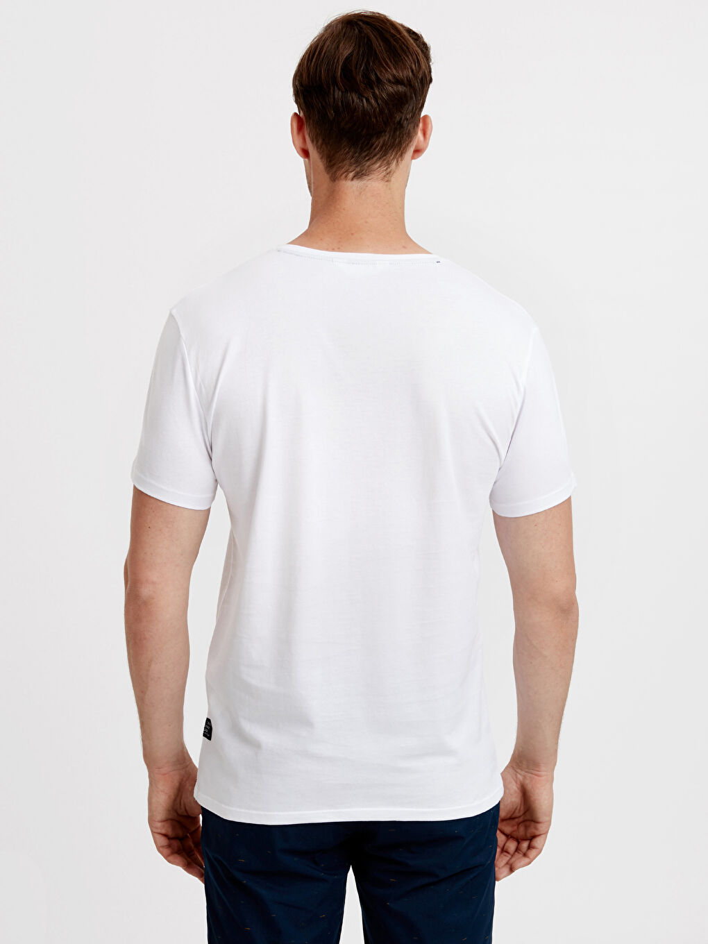 Optik Beyaz Tişört-1