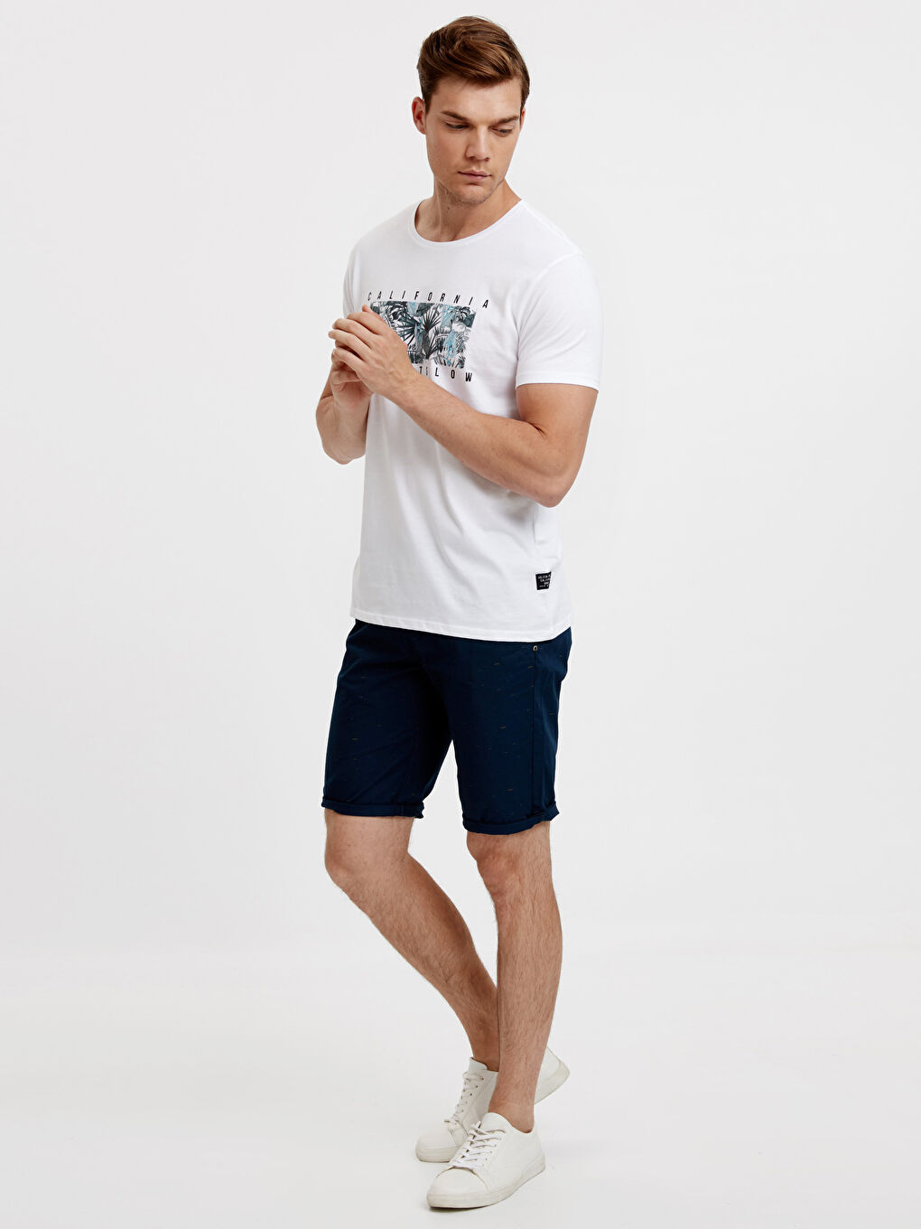 Optik Beyaz Tişört-2