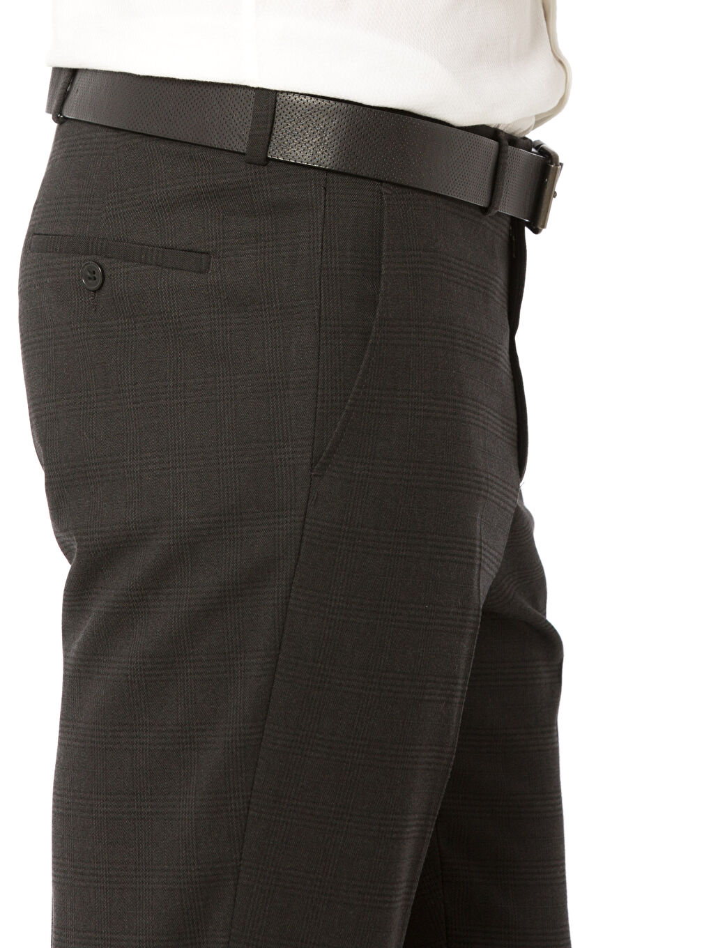 Yeni Antrasit Kumaş Pantolon-3