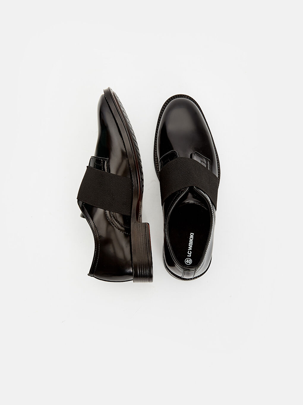 Мъж Черно Обувки за костюм-1