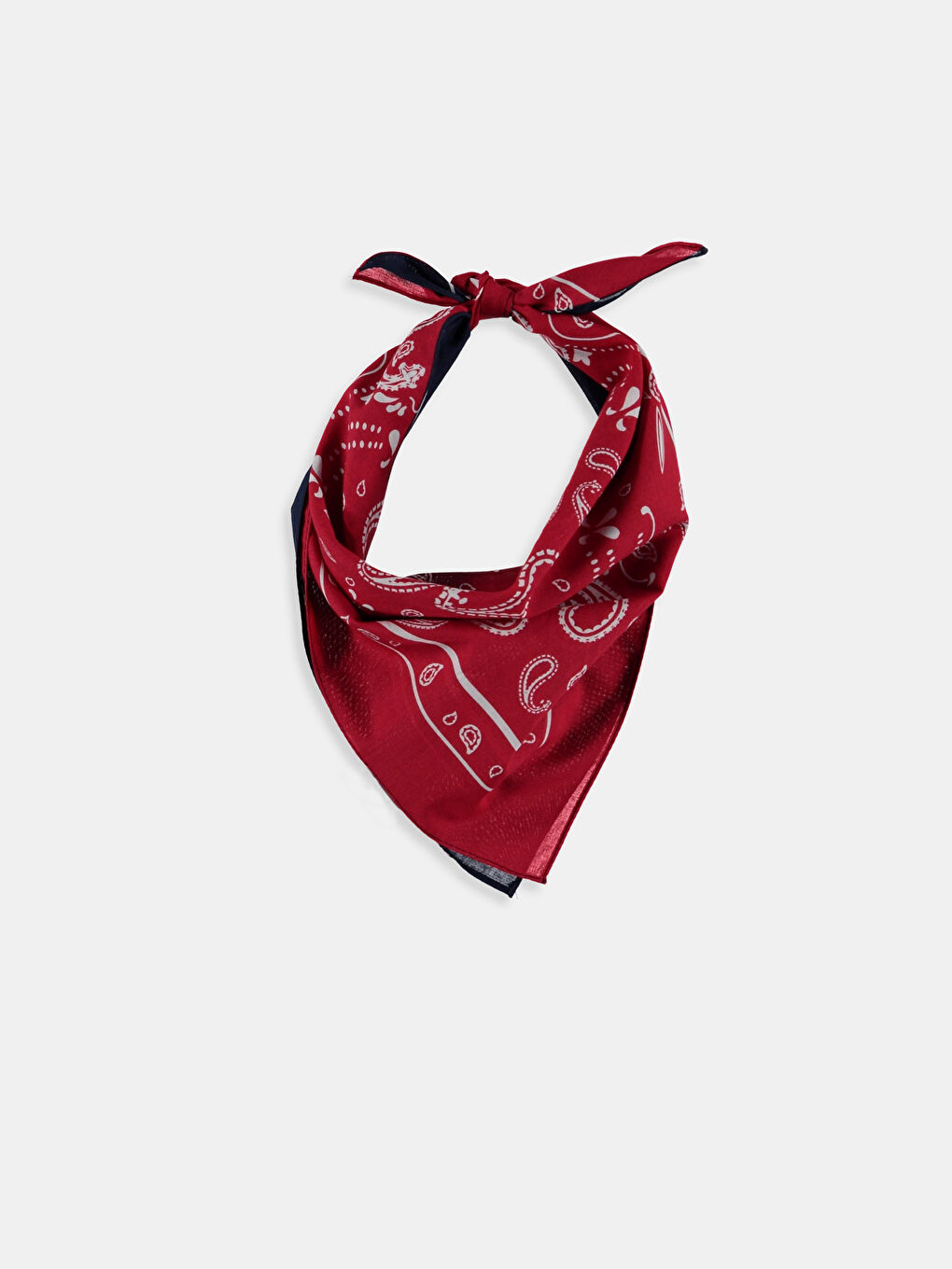 Мужчины Красный Бандана-1