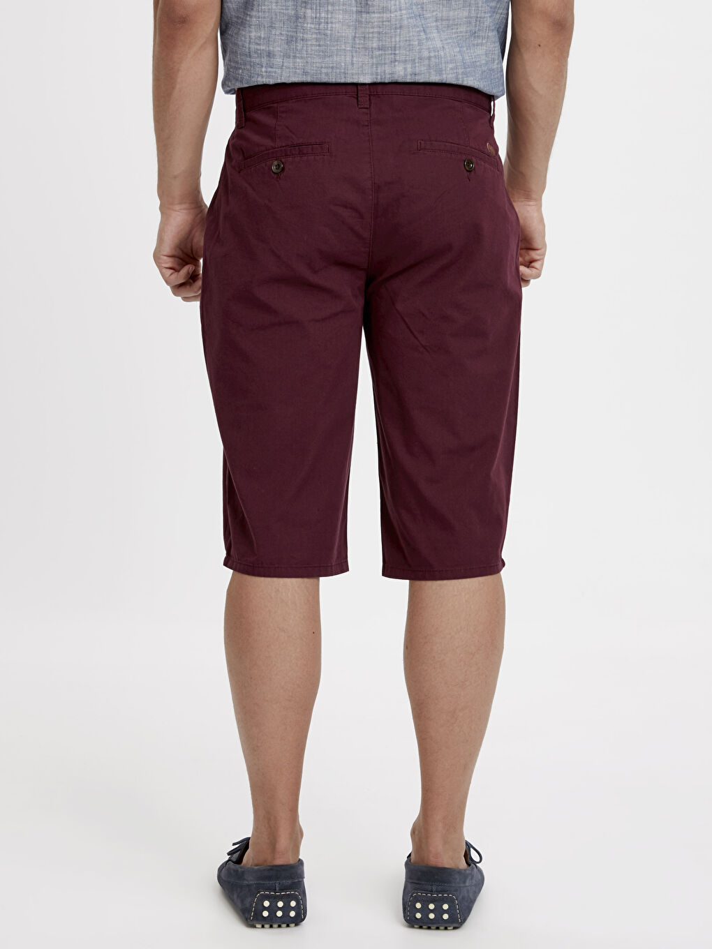 Man BORDEAUX Shorts-2