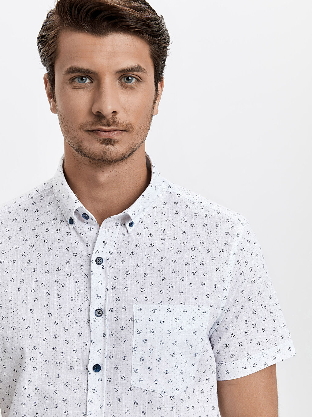 Man WHITE Shirt-3