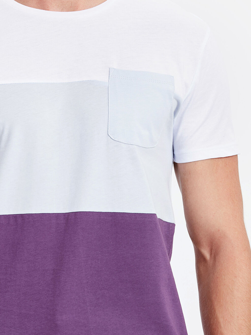 تي شيرت بنفسجى رجال-3